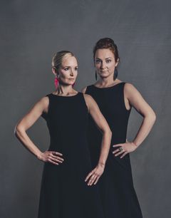 Emilia Aho ja Katja Lundén, kuva Saara Autere