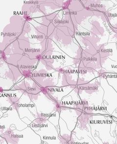 4G Keski- ja Pohjois-Pohjanmaalla
