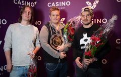 Kuvassa vasemmalta oikealle: Antti Kärkkäinen, Jan-Mikael Kesänen ja Niko Hänninen.