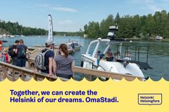 OmaStadi is Helsinki’s way of implementing participatory budgeting. This means that residents can suggest improvements that they would like to see in their neighbourhood. Photo: City of Helsinki.
