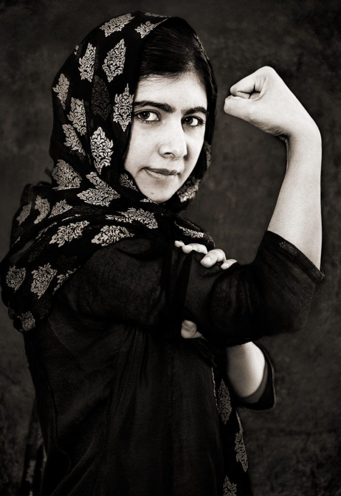 Albert Wiking: Malala Yousafzai 
2016 
Valokuva