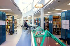 Oulun yliopiston Tiedekirjasto Pegasus. Kuva: Mikko Törmänen