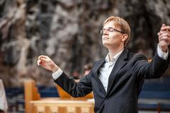 Kuoronjohtaja Esko Kallio. Kuva. Markus Manner