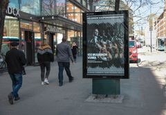 Katukuvassa näkyvät mainoslaitteet, kuten mainostaulut, vaihtuvat uusien ulkomainostussopimusten myötä. Kuva: Helsingin kaupunkiympäristö