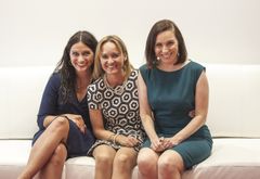 Caratin toimitusjohtaja Heidi Björklöf, Dentsu Aegis Networkin toimitusjohtaja Nermin Hairedin ja Isobarin tuleva toimitusjohtaja Kati Riikonen