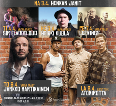 Maineikkaan Henry's Pubin synttäriviikolla nautitaan laajasta musiikkitarjonnasta.