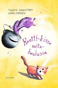 Tuukka Sandströmin kirjoittama ja Varpu Erosen kuvittama Rontti-kissa noitakoulussa on itsenäinen jatko-osa Rontti-kissan kummallinen kesä -kirjalle.