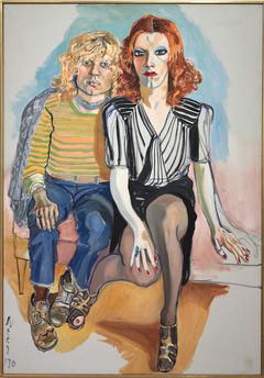 Alice Neel: Jackie Curtis ja Ritta Redd (1970). The Cleveland Museum of Art, Leonard C. Hanna, Jr. Fund, 2009.345. Kuva: The Cleveland Museum of Art.
© Estate of Alice Neel