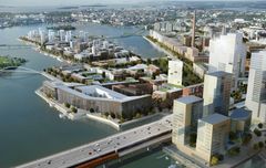 Helsingin Kalasataman energiajärjestelmä täydentyy ABB:n uusimmalla digitaalisella kojeistoteknologialla sekä ainutlaatuisella rengasverkkoratkaisulla. Kuva: Helsingin kaupungin aineistopankki / Voima Graphics Oy