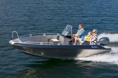 The Buster L1 model, which only features the driver’s console, boasts plenty of space for cargo and supplies.