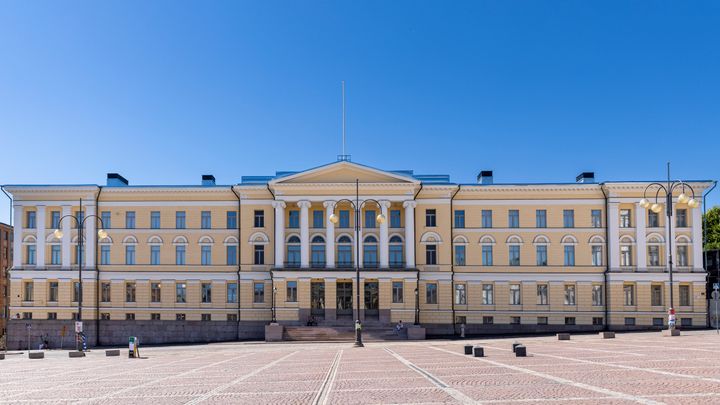 Helsingin yliopiston päärakennus. Kuva: Ilari Nackel.