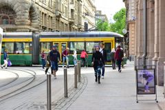 Helsingin keskustaa Kluuvin kaupunginosassa. Kuva Teina Ryynänen