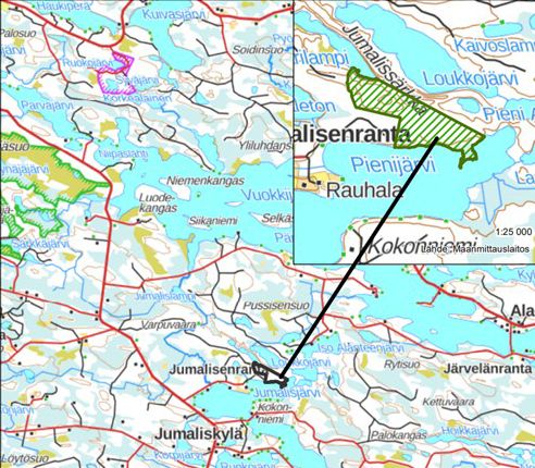 Luonnonsuojelualue perustetaan Suomussalmen Pienenjärvenkankaan alueelle.