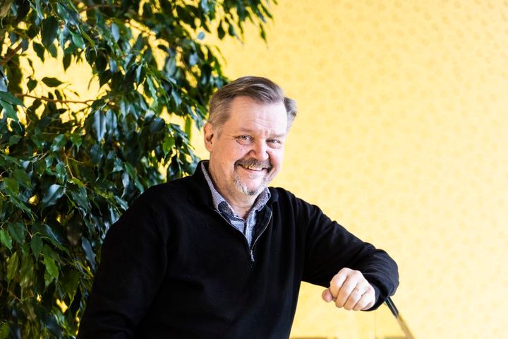 Professori Jari Hyttinen. Kuva: Jonne Renvall