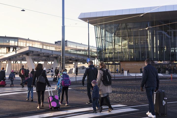 Länsiterminaali 2 avattiin Länsisatamassa helmikuussa 2017. (Kuva: Risto Musta)