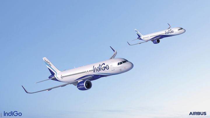 IndiGo tilaa 500 A320-perheen lentokonetta Airbusilta
