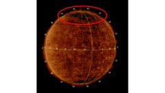 KUVA 1: Satelliittidataa koronan aukoista.