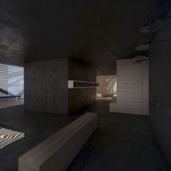 Hernesaaren sauna, sisäkuva, Avanto Arkkitehdit Oy