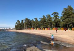 Pihlajasaaren rantaa. Kuva: Helsingin kaupunki