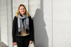 Inka Lehtimäki, author of the best master’s thesis in engineering or architecture of 2022. Photo by Jari Härkönen