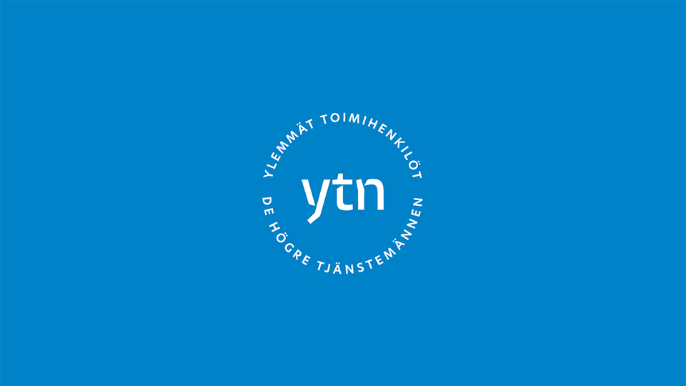 YTN logo sinisellä taustalla