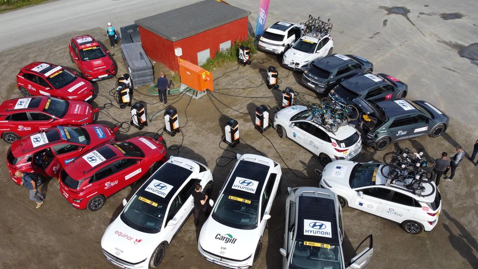 Kempower toimittaa pikalatausinfran Arctic Race of Norway 2022