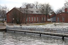 UUnisaarensalmen kävelyponttoonisilta, kuva Helsingin kaupunki
