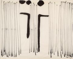 Ahti Lavonen: Tussipiirustus, 1963. Kansallisgalleria / Ateneumin taidemuseo. Kuva: Kansallisgalleria / Hannu Karjalainen