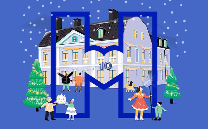 Barnens stads 10-årsdagsfest och öppningen av stadsmuseets julsäsong firas 20.11.2022. Illustration: Riku Ounaslehto/Napa Agency.