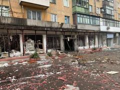 Mariupolin kaupunki on vaurioitunut pahoin sodan aikana. Kuva: Lääkärit Ilman Rajoja