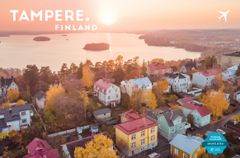 Tampere on niittänyt mainetta suosittuna matkakohteena Euroopassa. Kuva: Laura Vanzo