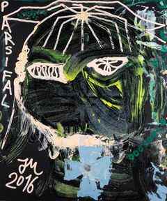 Vain lehdistökäyttöön: Jonathan Meese, Daniel Richter, Tal R: The Men Who Fell from Earth 30.01.2019 - 07.07.2019,
Jonathan Meese: DA SIND UNARTIGE TRÄUMCHEN DES ERSTEN KOMMANDANTE
Kuva / Photo: Ella Tommila / EMMA