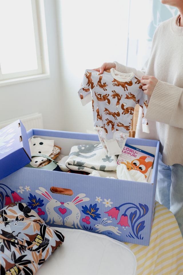 Kela äitiyspakkaus 2025 12