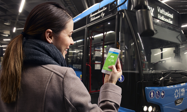 HSL:n mobiililipun voi maksaa nyt myös maksukortilla.