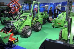 Koneet ovat näyttävästi esillä marraskuisilla ViherTek-messuilla. Kuva: Messukeskus