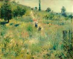 Auguste Renoir: Path Leading Through Tall Grass (1875), Musée d´Orsay, Paris. Photo: Musée d´Orsay, Dist. RMN-Grand Palais / Patrice Schmidt