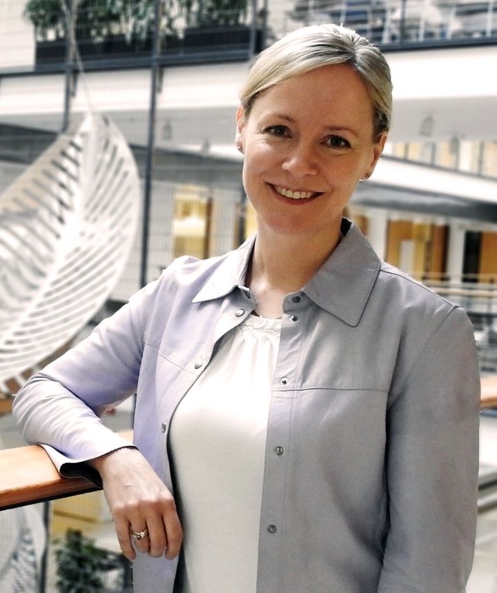 Silja Kosola inleder sitt arbete som forskningsdirektör i Västra Nylands välfärdsområde den 1 maj 2023. Foto: Elisa Lautala, Helsingfors universitetet