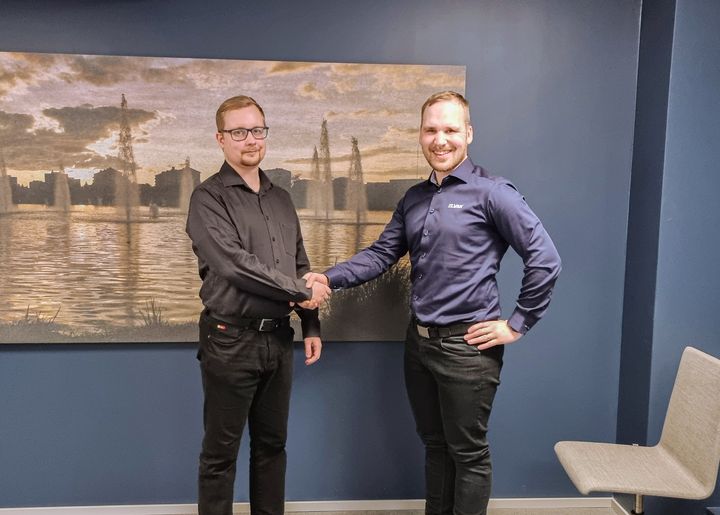 Sebastian Stenfors ja Timo Lehto.