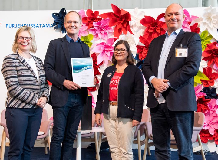 Pelasta Itämeri -palkinnon sai vuonna 2019 Solar Water Solutions.