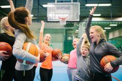 Nuta Basket League -koripalloturnaus järjestetään Arabian nuorisotalolla talvilomaviikon torstaina ja perjantaina. Kuva: Konsta Linkola.