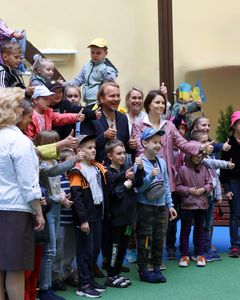 The opening ceremony of the new playground in the courtyard of Lviv Public school No. 62 was held June 7, 2023.