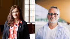 Mari-Leena Talvitie ja Marko Kilpi