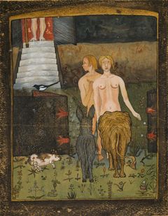 Hugo Simberg, Aatami ja Eeva (ca.1895)
Kuva: Kansallisgalleria: Jenni Nurminen