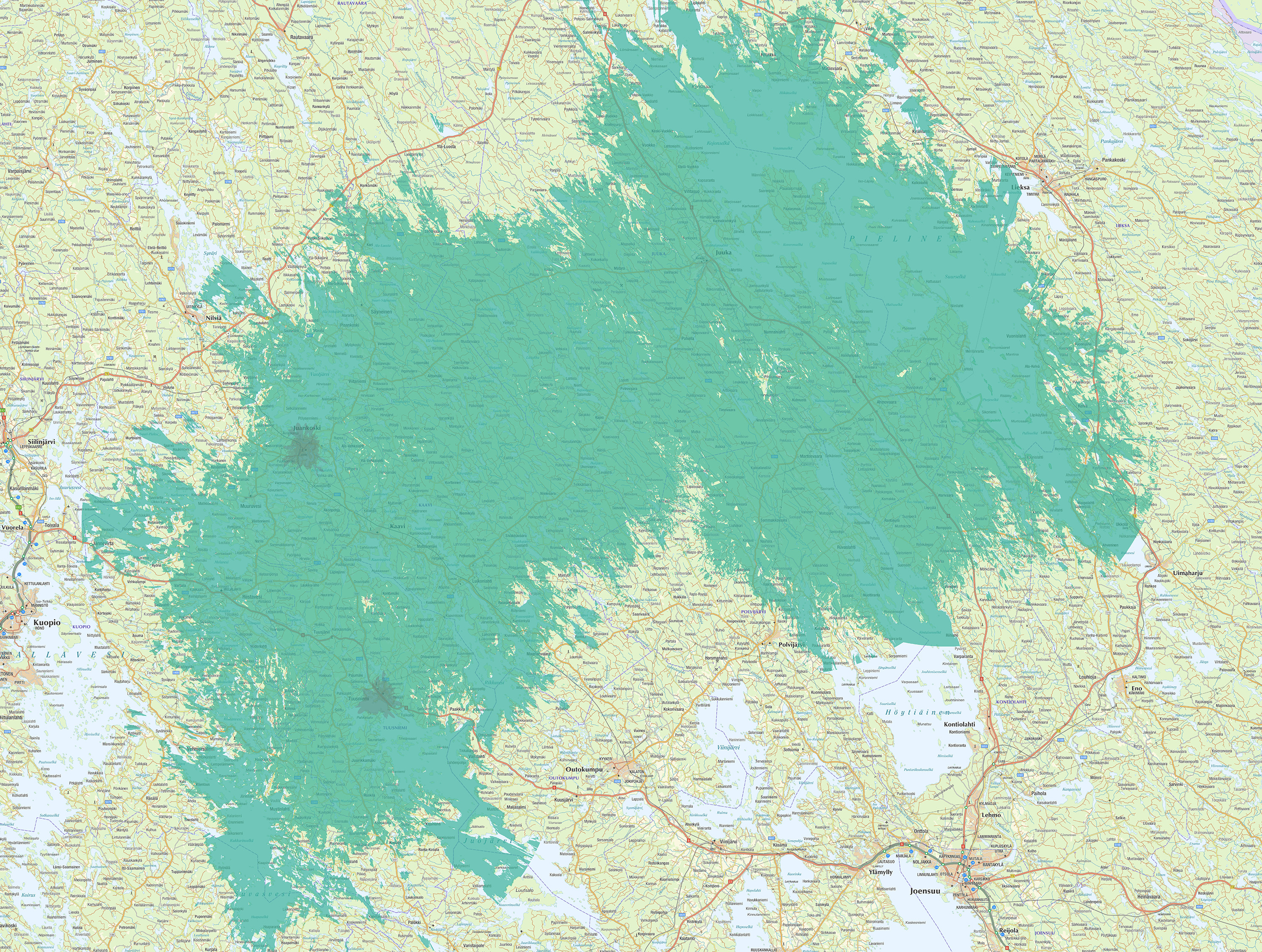 Juuka, Juankoski, Kaavi ja Tuusniemi saavat kattavan 5G-verkon – DNA:n ja  Telian Yhteisverkon rakennus alueella alkaa | DNA Oyj