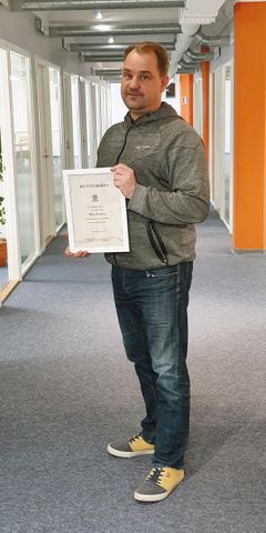 Printmix Oy:n toimitusjohtaja Mika-Matti Trogen.