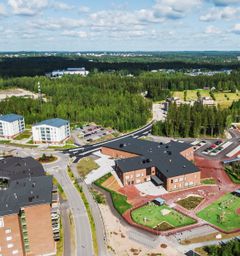 Metsäkaltevan koulu valmistui vuonna 2020. Kuva: Hyvinkään kaupunki/Kuvio