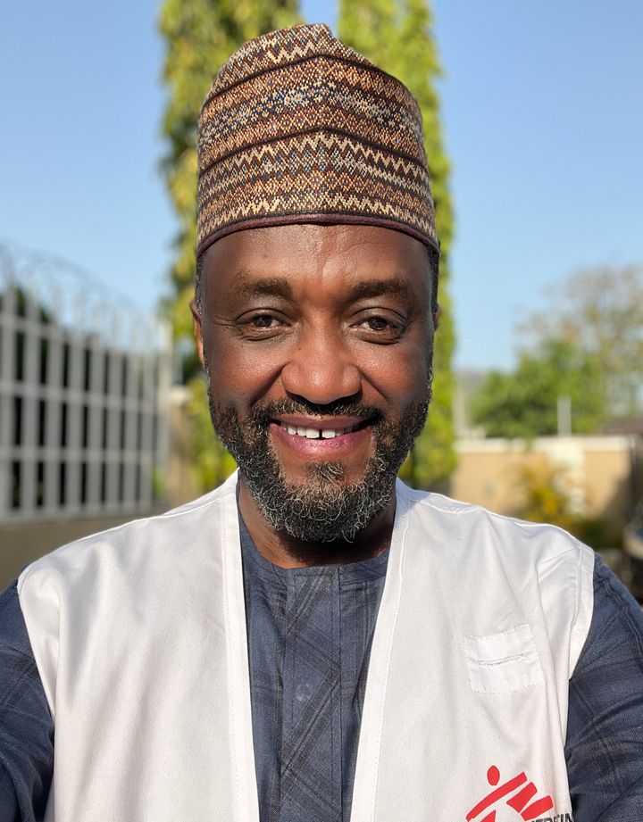 Lääkärit Ilman Rajoja -järjestön Nigerian maavastaava, lääkäri Simba Tirima
