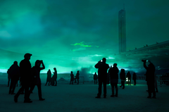 Borealis av Dan Acher (CH) på Olympiastadion. Foto: Otso Kähönen