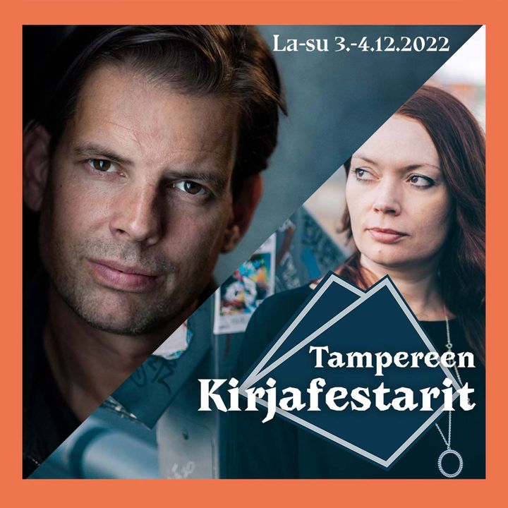 Tampereen Kirjafestareiden kansainvälisinä tähtivieraina Alex Schulman ja Zoë Beck