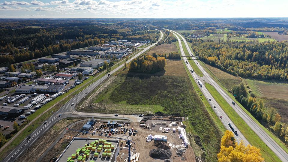 Biltemalle tonttivaraus Veikkarin VT3 alueelta Hyvinkään kaupunki